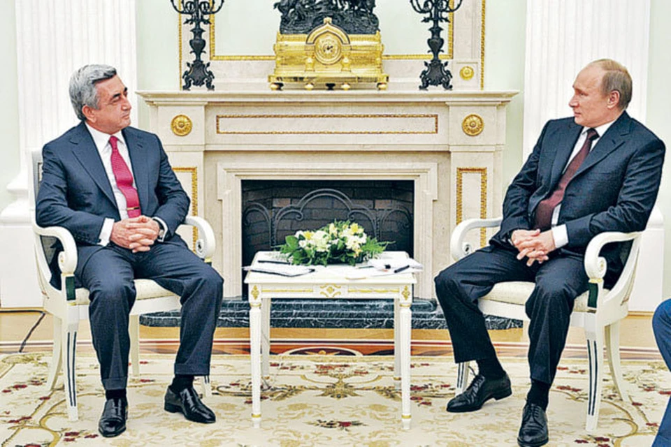 Серж Саргсян и Владимир Путин договорились об учениях и об инвестициях.