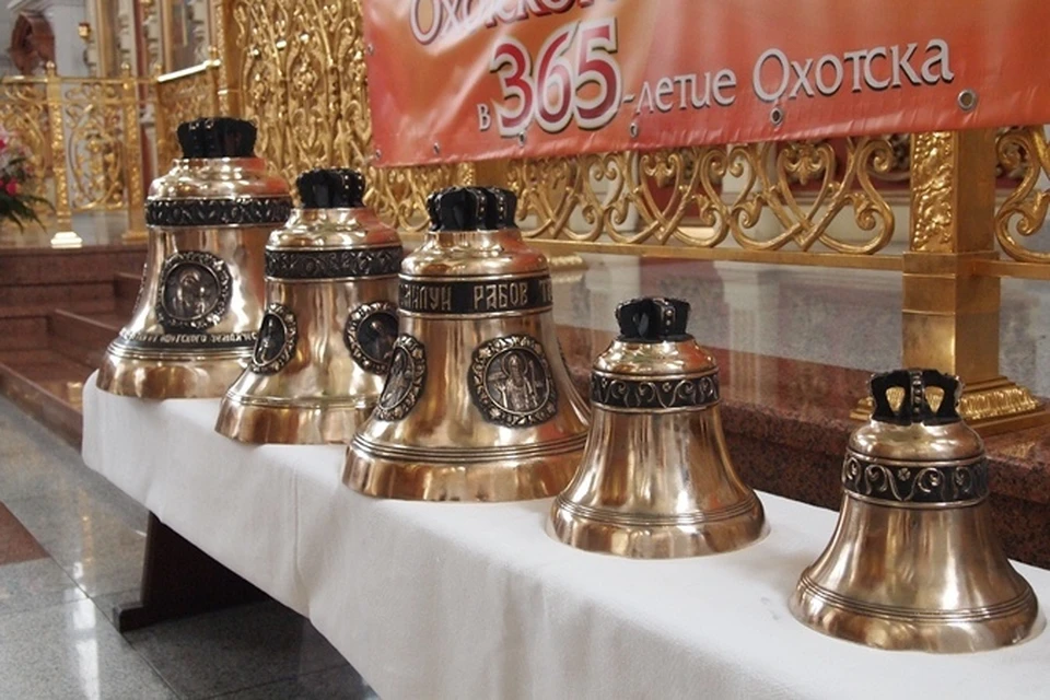 Воронежские колокола выставлены на всеобщее обозрение в Хабаровске