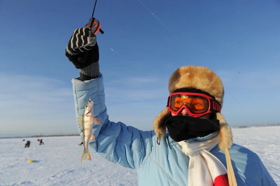 Евгения Кузнецова - единственная женщина-рыбачка в конкурсе.