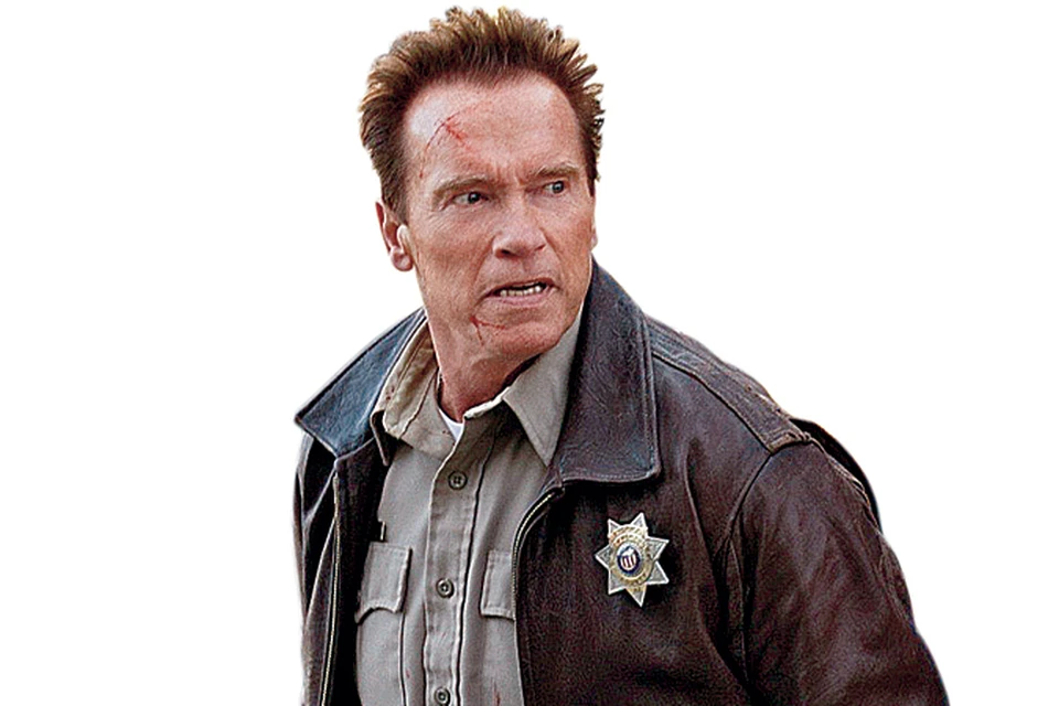 В новом боевике «Возвращение героя» Арнольд предстанет перед зрителями в отличной форме - форме провинциального шерифа.