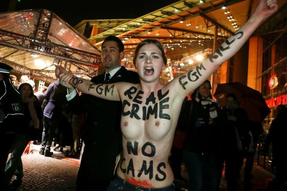 Активистки FEMEN "отличились" на Берлинале
