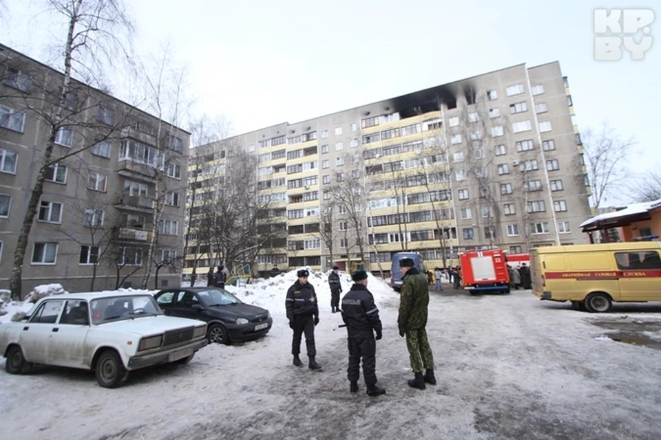 После взрыва жильцы дома на Плеханова,85 вынуждены были покинуть свои квартиры.