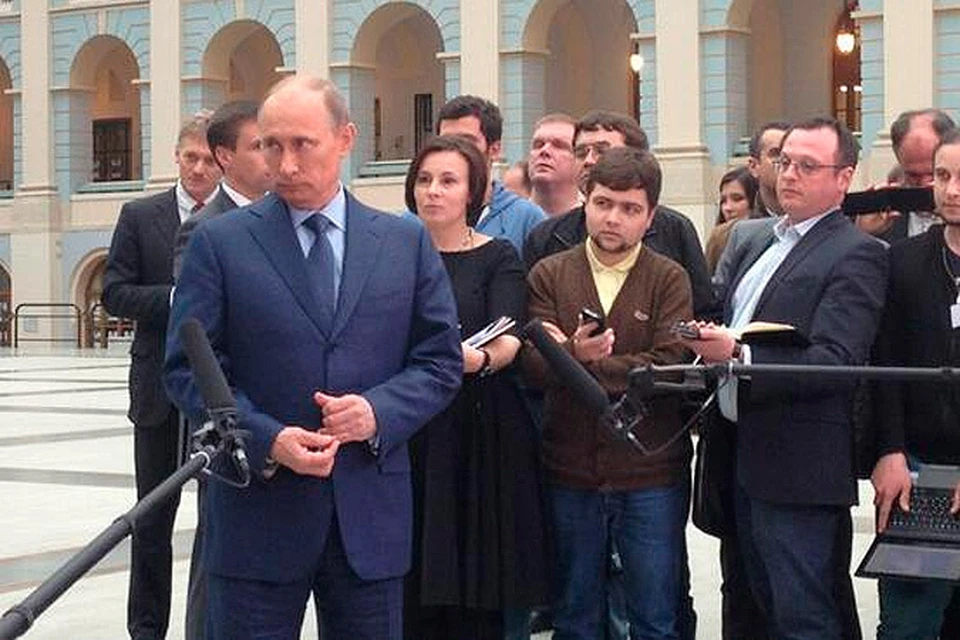 Владимир Путин: «Мы постараемся дойти до каждого, задавшего свой вопрос»