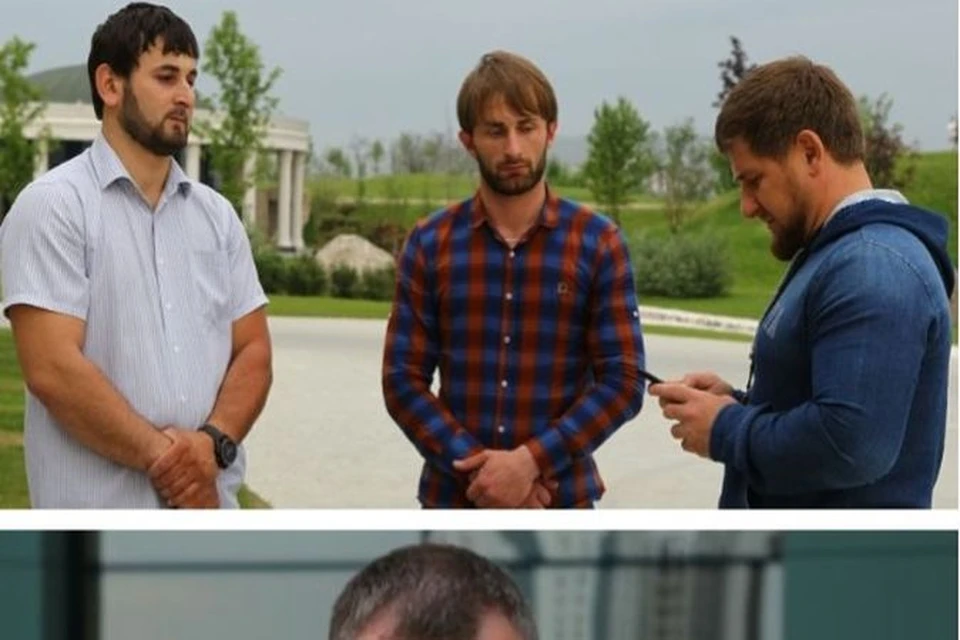 Бекхан Ибрагимов (в центре) был осужден за участие в драке, 
в которой погиб Юрий Волков.