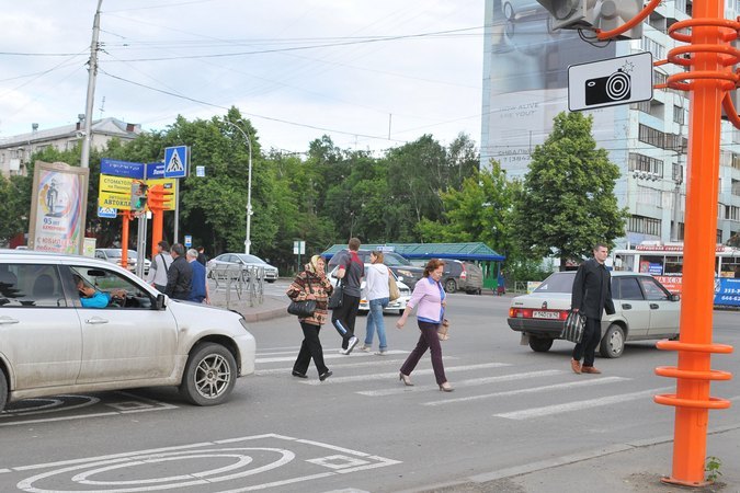 Новая разметка на дорогах вызвала у кемеровчан недоумение