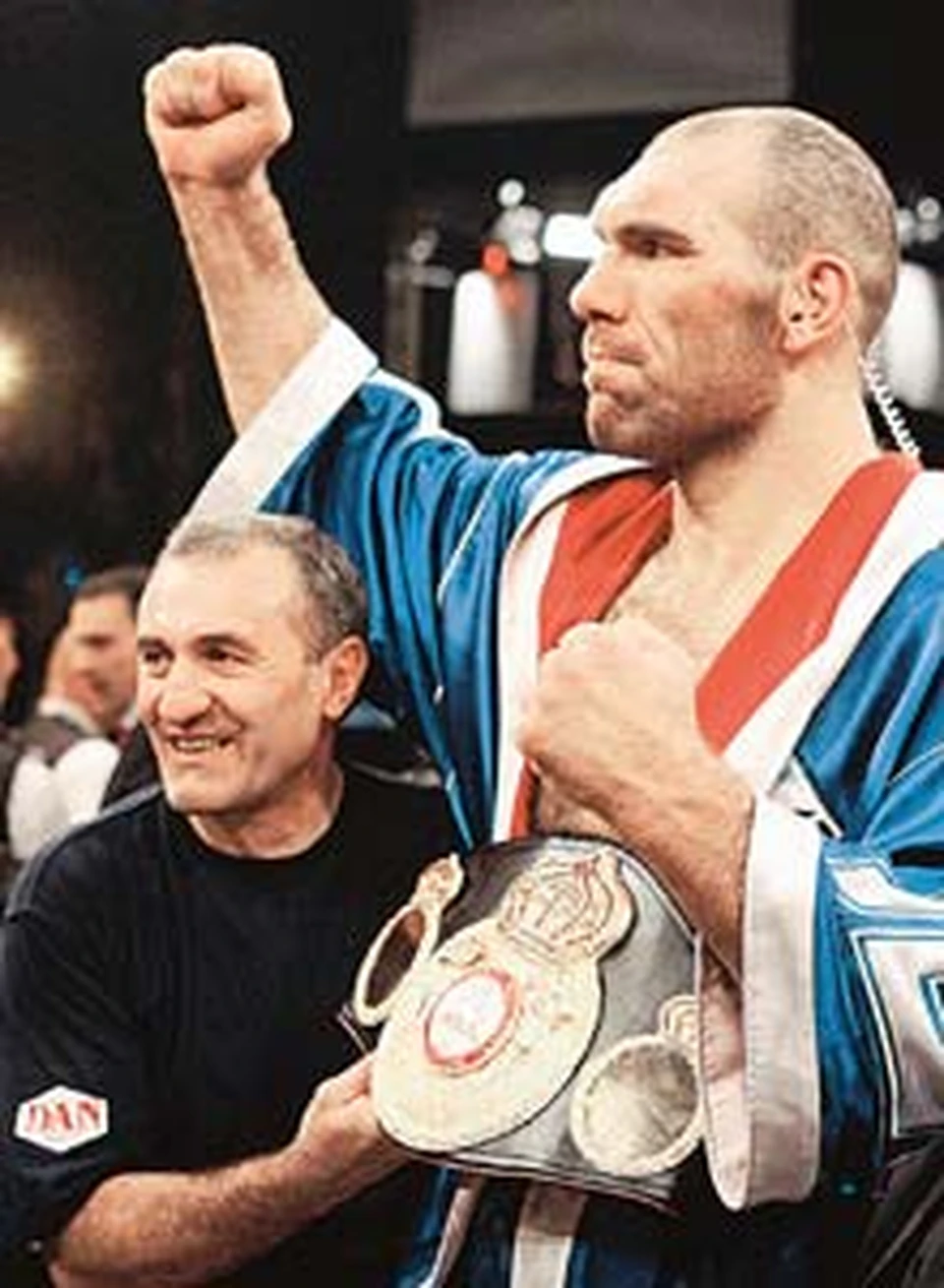 Николай Валуев с тренером