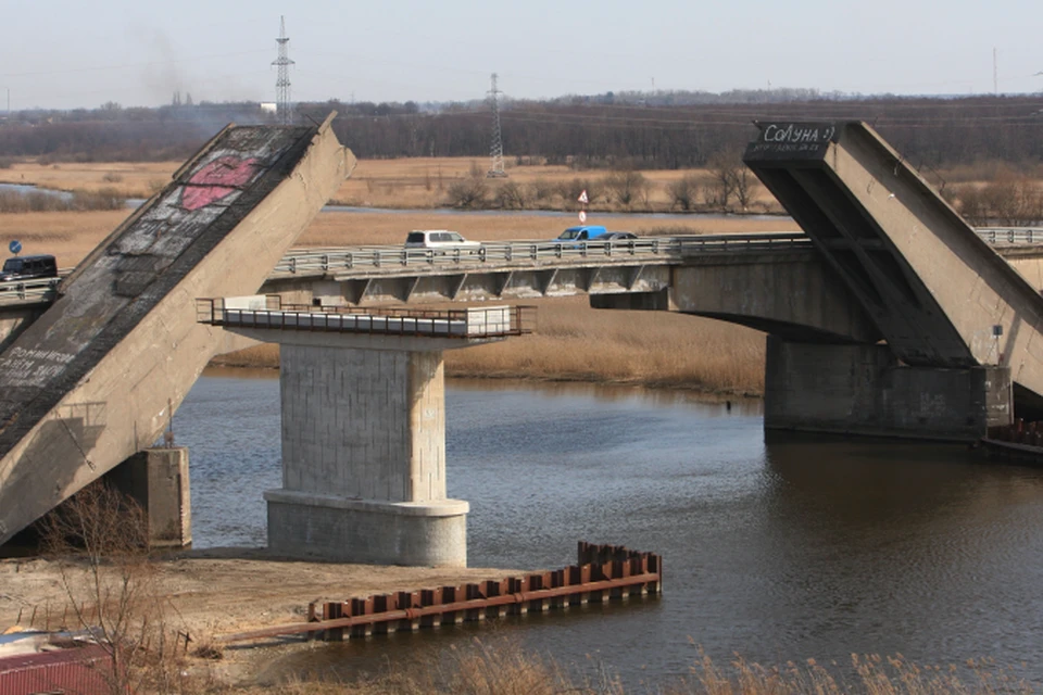 Старый берлинский мост в калининграде