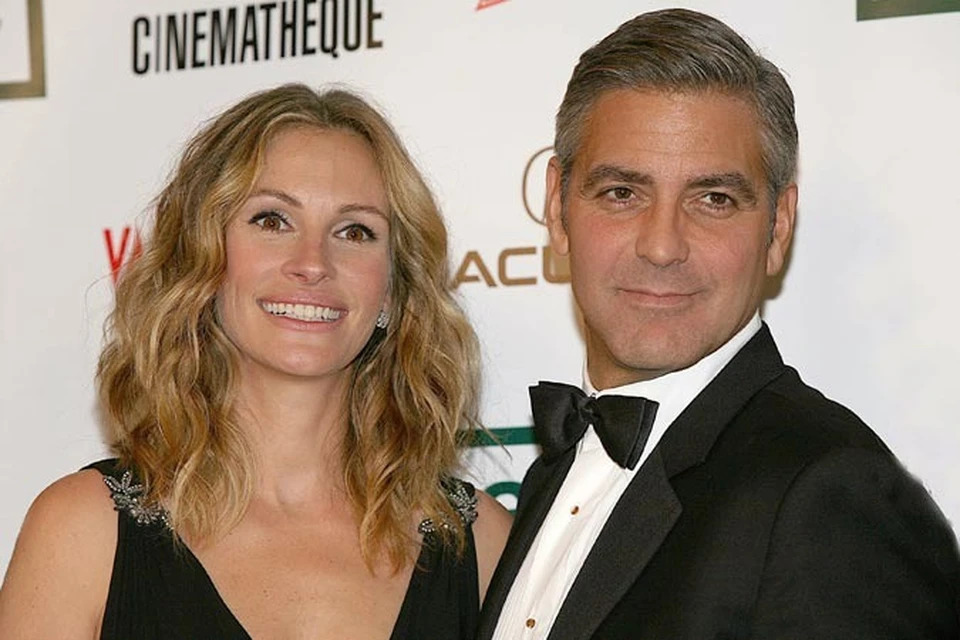 Джордж клуни и робертс. Julia Roberts George Clooney. Клуни и Робертс. Келли Престон и Джордж Клуни.