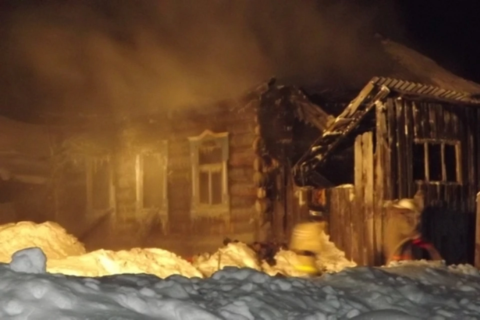 Мать и четверо детей погибли при пожаре в Сюмсинском районе Удмуртии
