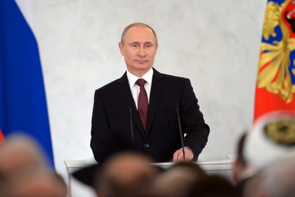 Владимир Путин и представители Крыма подписали договор о присоединении полуострова, включая Севастополь, к Российской Федерации