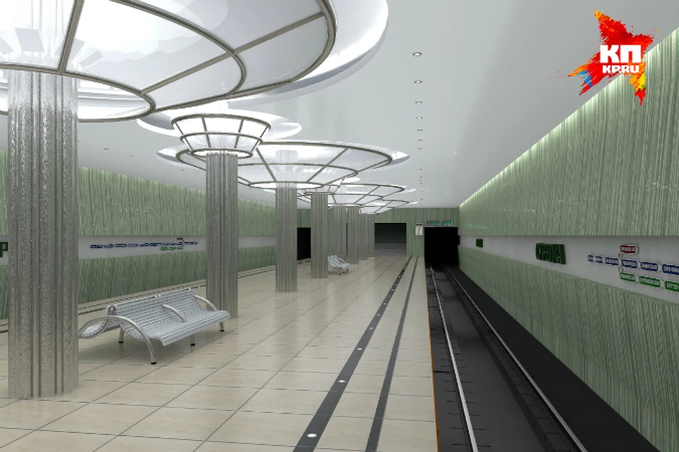 Станция метро «Стрелка» станет самой уникальной в Нижнем.