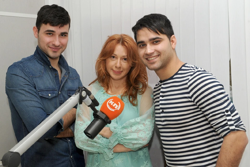 Самир Логин и Макс Завидия в гостях у Алены Апиной на радио "Комсомольская правда"