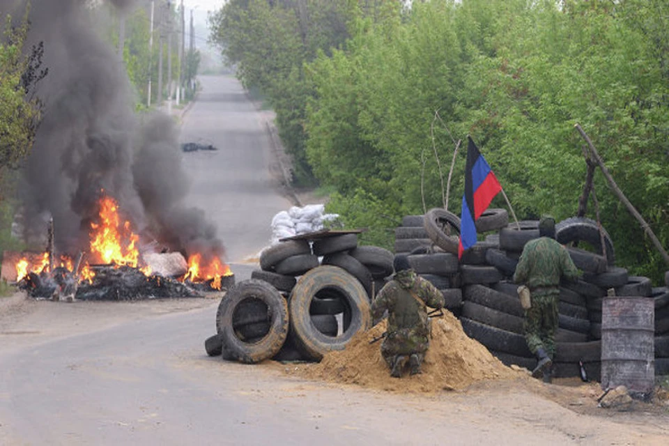 Один из блокпостов в пригороде Славянска отбили силовики