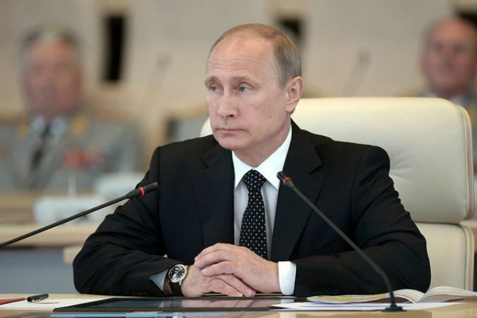 Владимир Путин наблюдал за тренировкой по управлению Вооружёнными Силами Российской Федерации