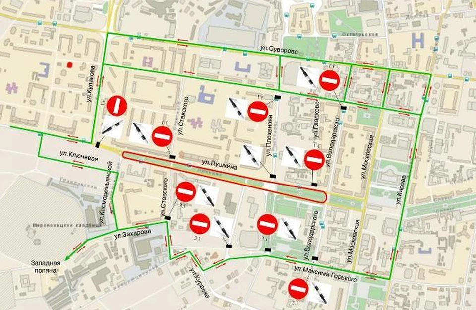 Пенза перекрыта дорога. Схема движения 9 мая Пенза. Перекрытие дорог в Пензе. Перекрыто движение. Перекрытие дорог Саранск.