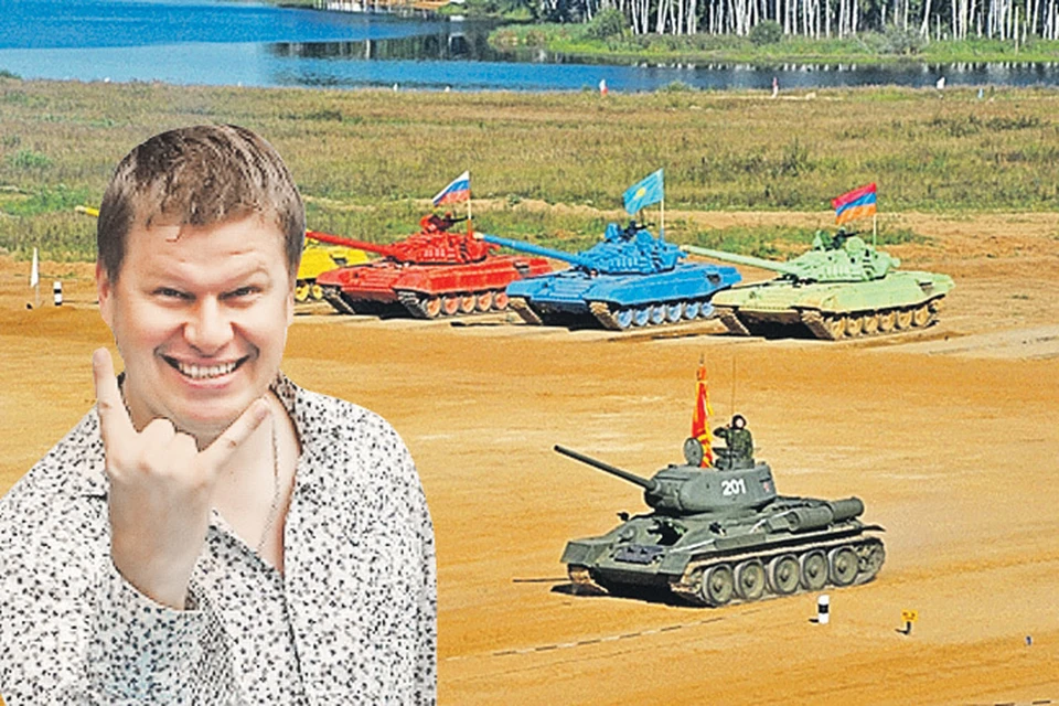 Дмитрию Губерниеву все равно, какой биатлон комментировать: что классический, что танковый.