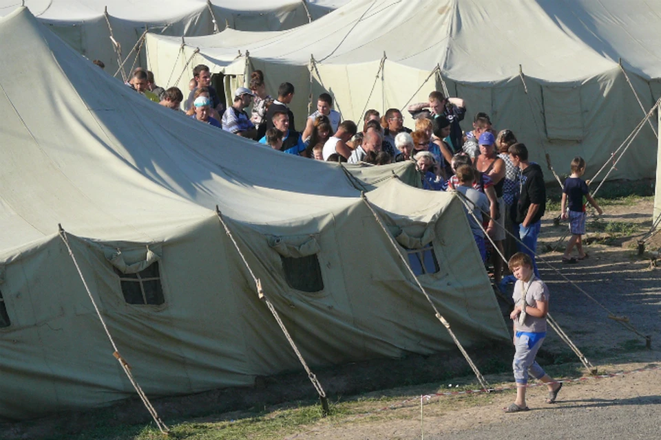 Количество беженцев в Ростовской области подбирается к 52 тысячам человек.