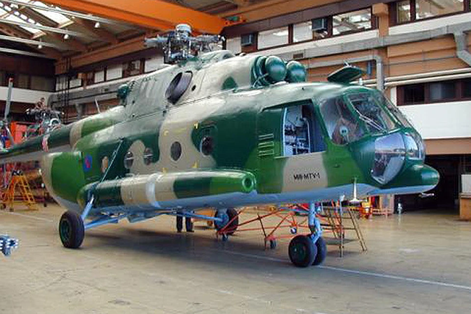 Хорватский вертолет серии MI8 MTV. ФОТО: srbin.info