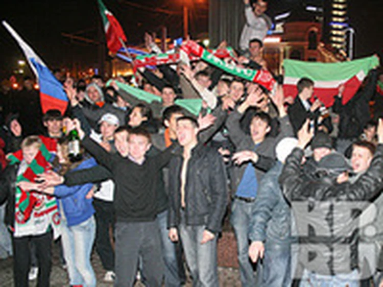 Сегодня в Казани день  "Ак Барса"!