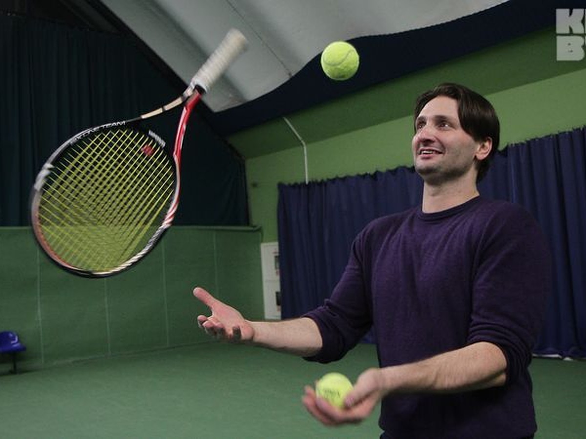 Эдгард Запашный в Минске поиграл в теннис с олимпийскими чемпионами и в  «Что? Где? Когда?» - со знатоками - KP.RU