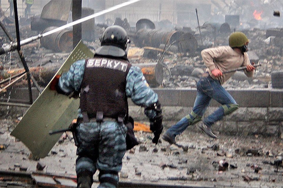 Евромайдан отмечает черную дату — годовщину с начала столкновений в Киеве