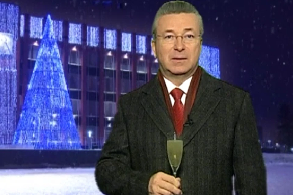 Глава города поздравил ижевчан с Новым годом!