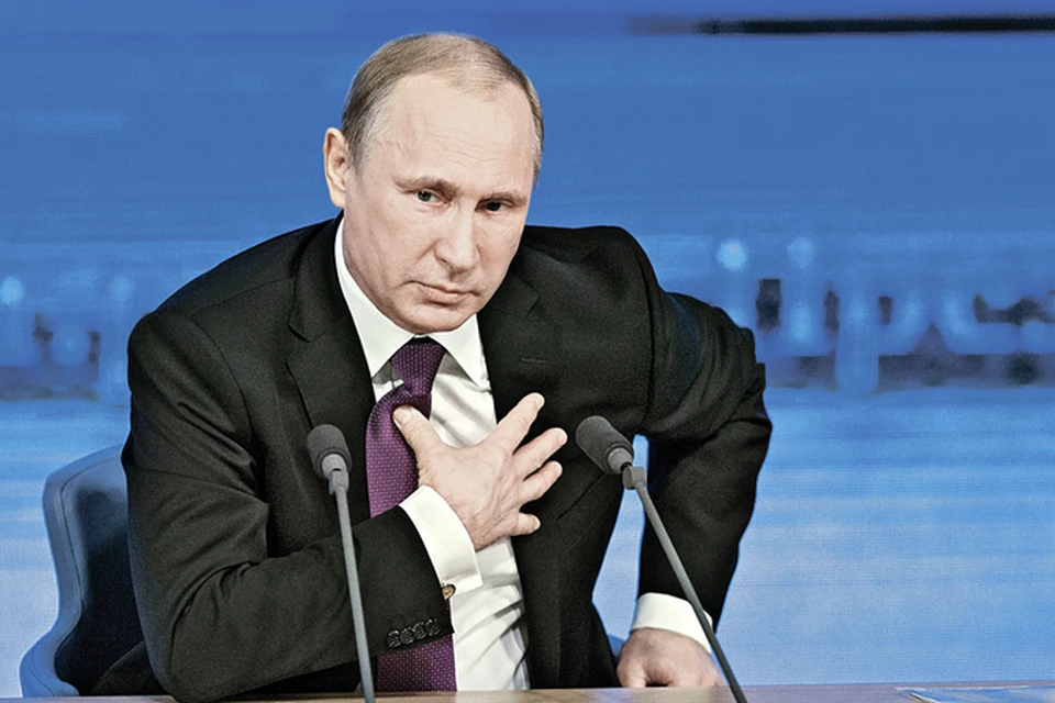71% граждан России отдали бы свои голоса за Владимира Путина, если бы президентские выборы состоялись уже в это воскресенье. Фото: AP Photo.