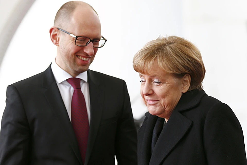 Яценюк получил от Меркель 500 млн. евро в виде срочного кредита, плюс кредитные гарантии на 1,8 млрд