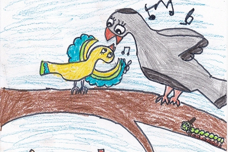 Саратовская школьница пишет и рисует по-настоящему добрые сказки Рисунок: Аня Кислина