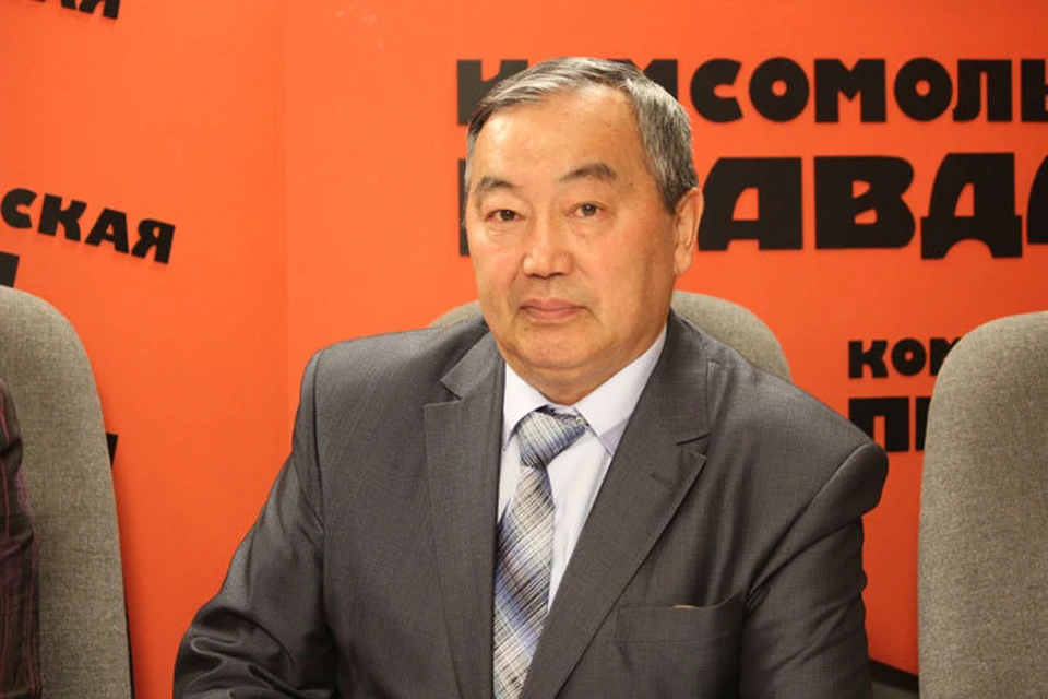 Главный врач курорта "Аршан" Владимир Иванович Сонголов.