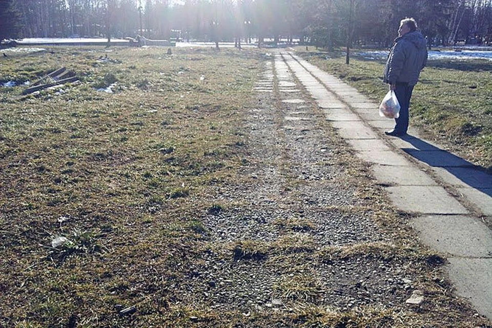 Сейчас парк сейчас напоминает пятигорчанам аномальную зону.