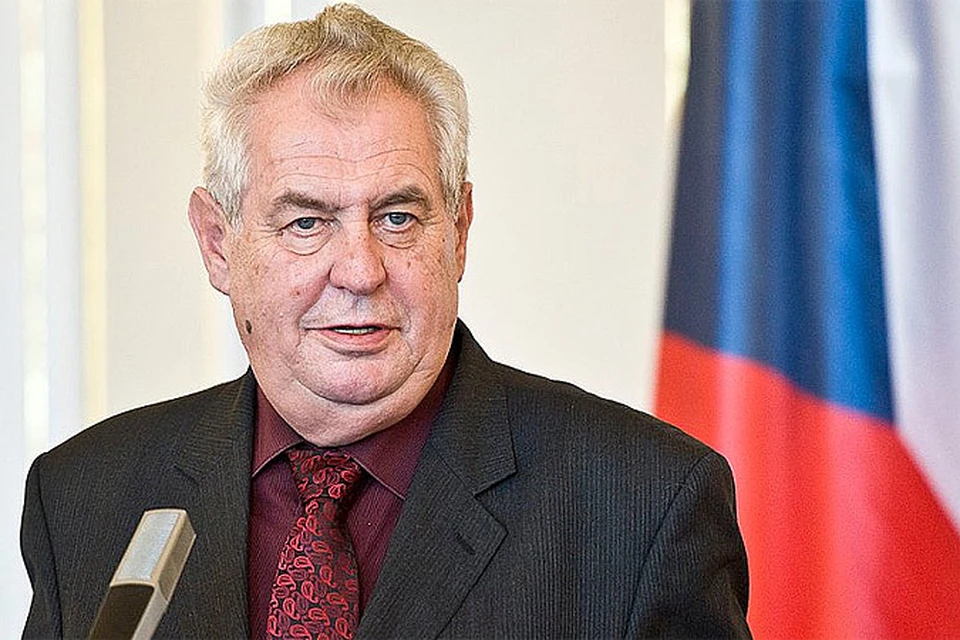 Почему чешский президент не боится быть «белой вороной»?