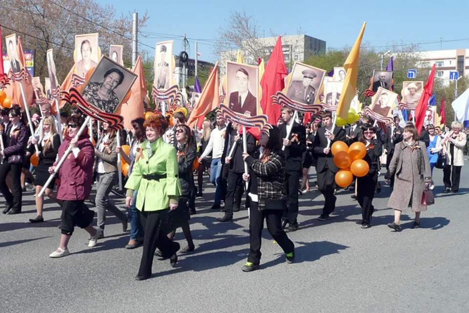 Тюменцы выйдут на праздничное шествие «Салют, Победа»
