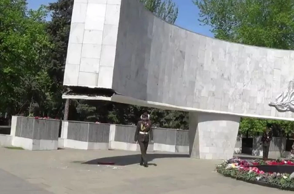 Стоп-кадр из видео Сергея Рулева