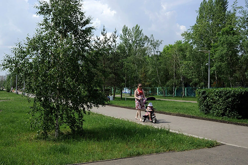 Наш миллионник все больше становится похож на город-сад, которым он считался в советские годы. Фото: Виктория МОРОЗОВА