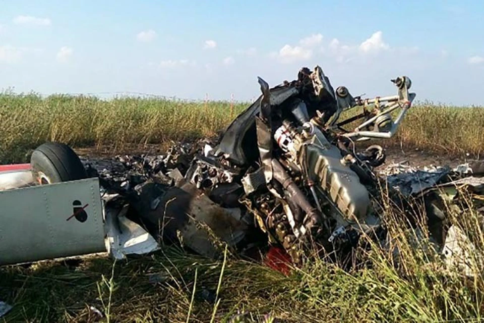 Самолет ИЛ-103 разбился под Брестом 14 июня. Командир и летчик погибли на месте. Фото: пресс-служба Следственного комитета.