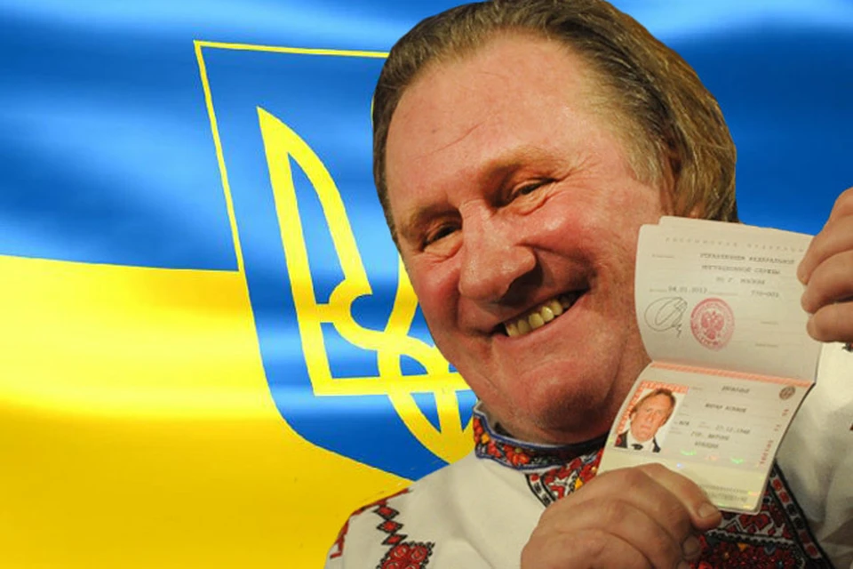 Жерар Депардье угрожает национальной безопасности Украины, считают в Минкультуры республики