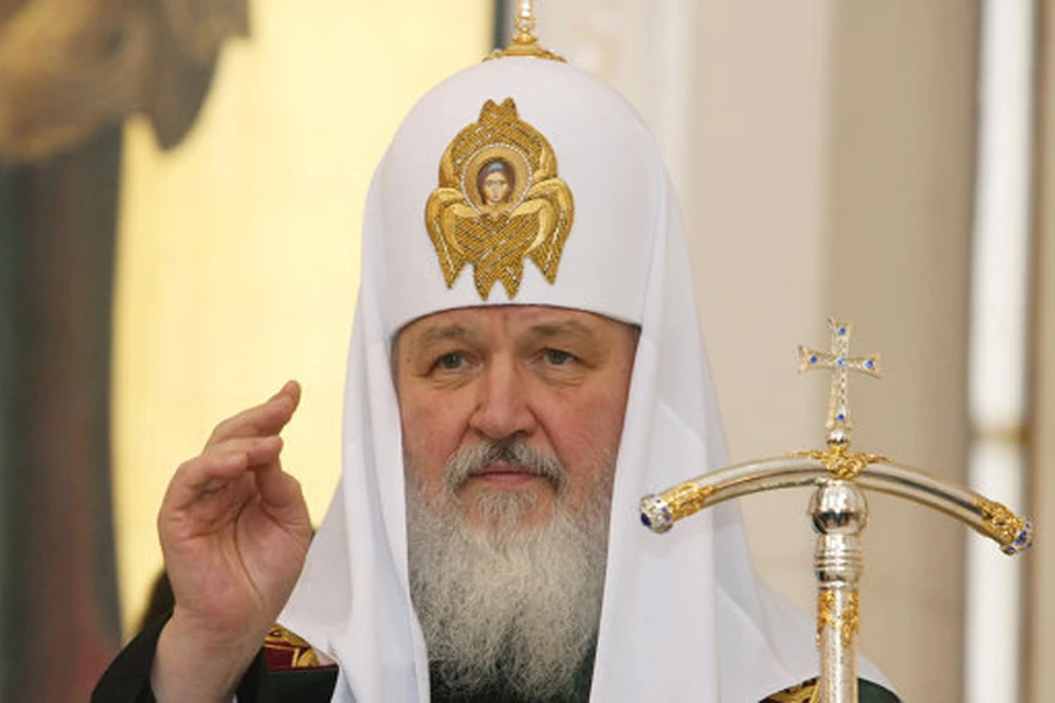 Патриарх Кирилл освятил исток Днепра