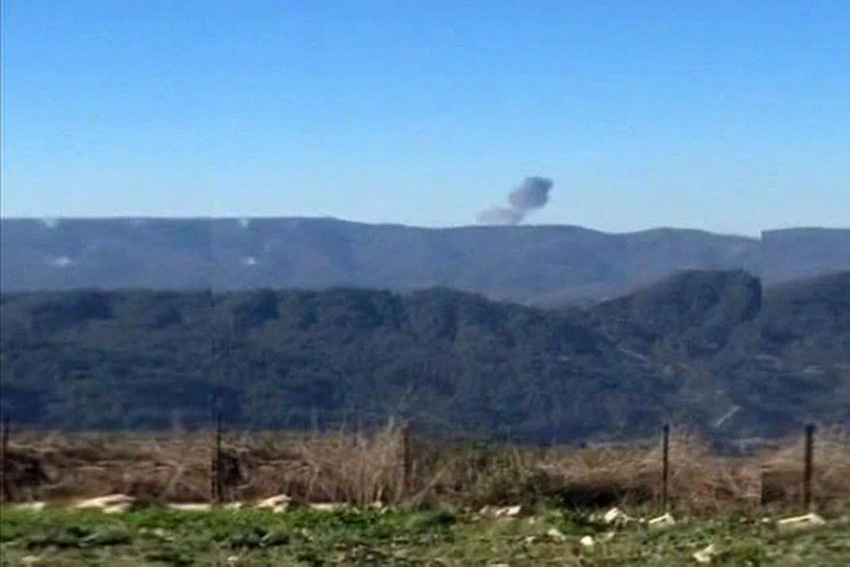 На сирийско-турецкой границе разбился военный самолет