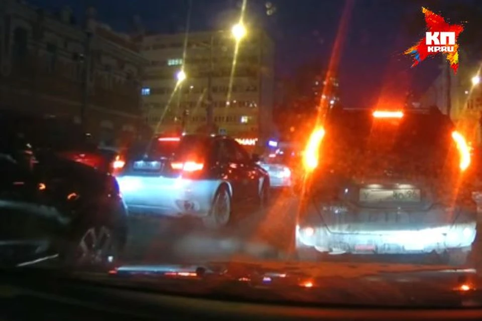 Фото: кадр с записи, сделанной Павлом Кирбятьевым