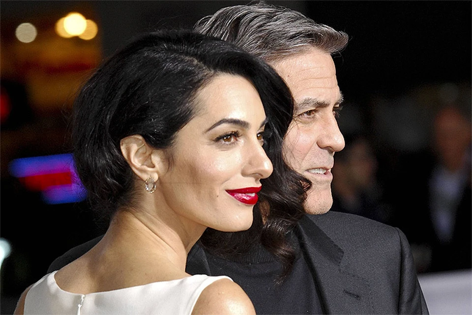 Джордж Клуни и Амаль Аламуддин.