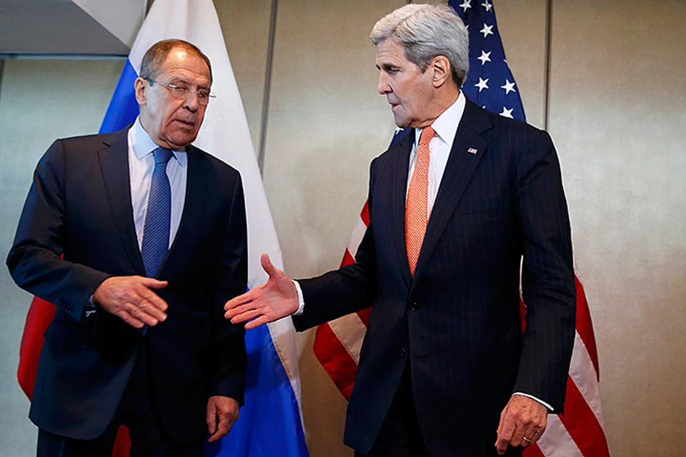 Глава МИД России Сергей Лавров и госсекретарь США Джон Керри достигли соглашения о необходимости прекращения огня в Сирии