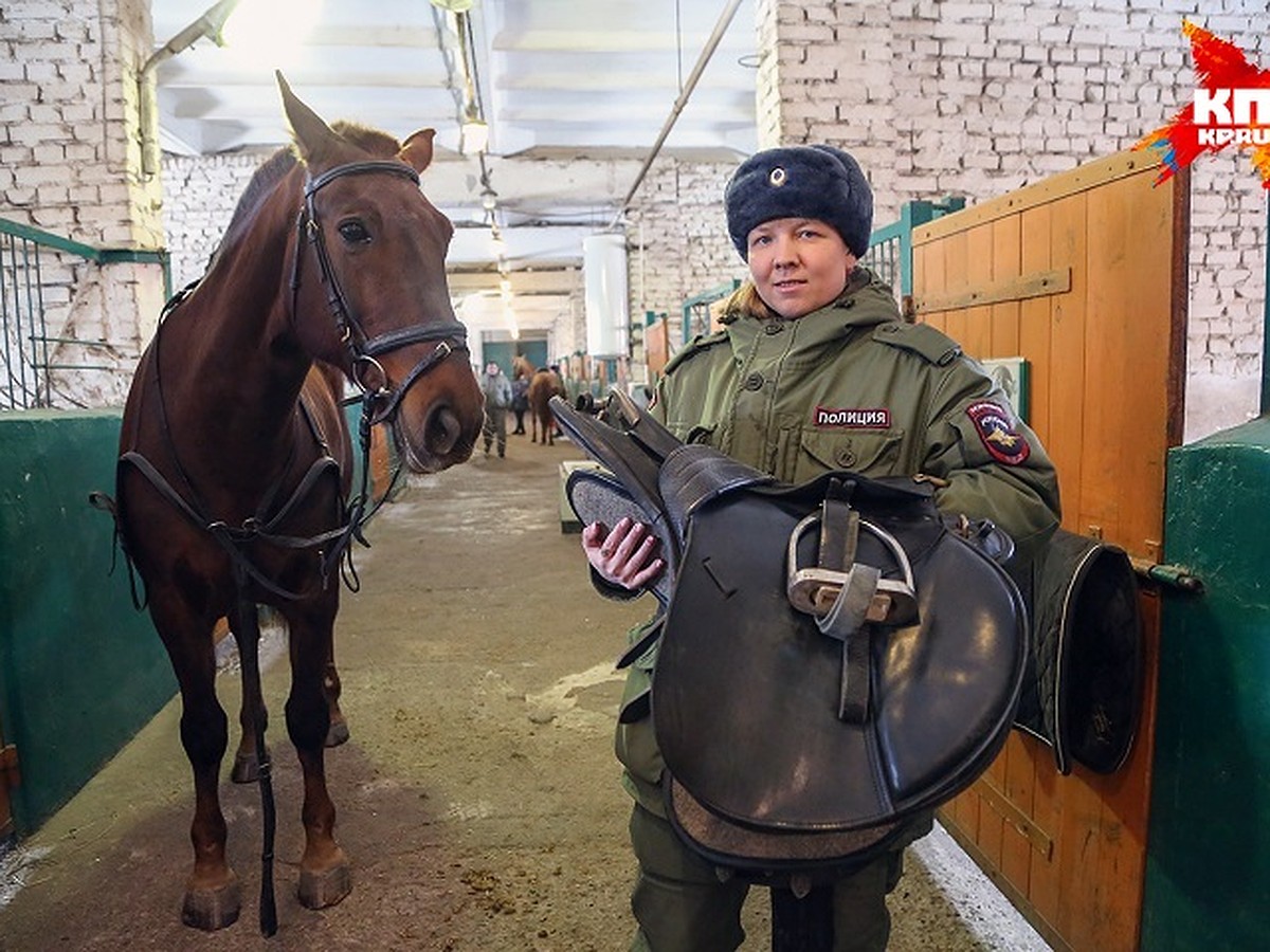 Полицейская «амазонка»: Коня на скаку остановит, бандита с поличным возьмет  - KP.RU