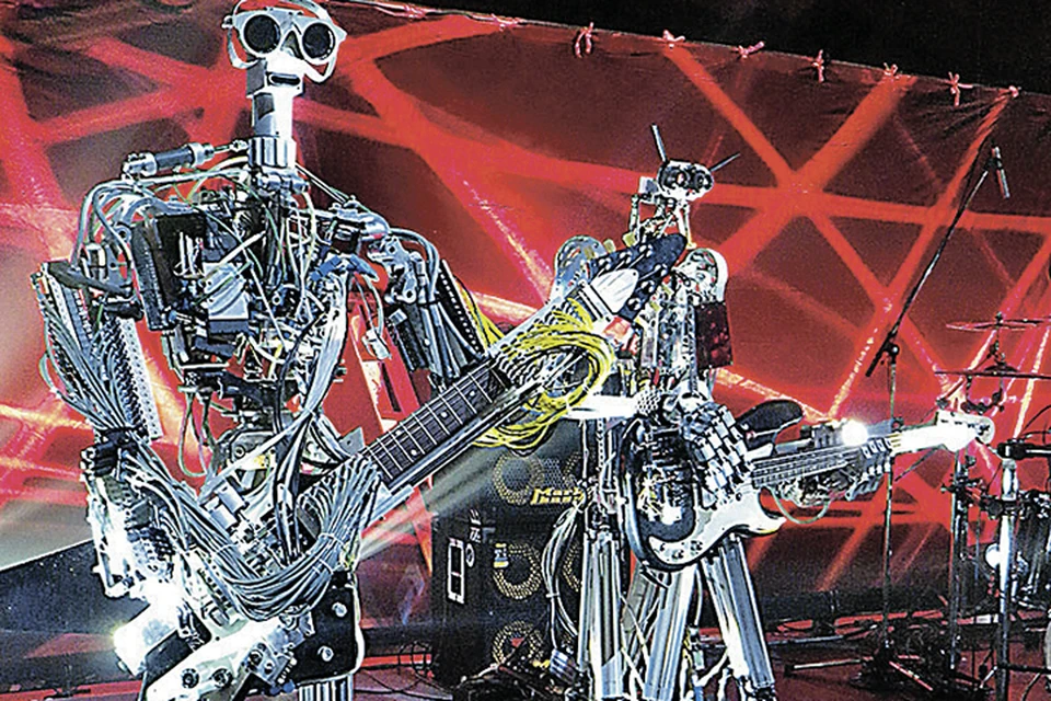 С сочинением музыки у роботов пока проблемы, но вот исполнять ее они могут уже сейчас. Фото: compressorhead.rocks