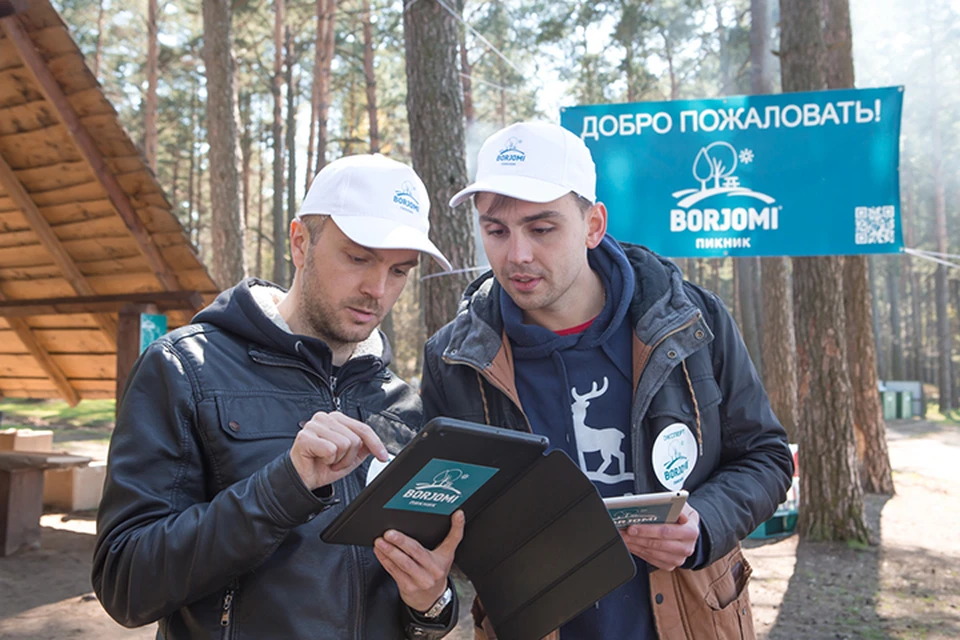 С помощью интернет-сервиса можно выбрать место для пикника.