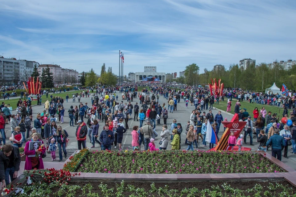Пермь отпраздновала 71-ю годовщину со дня окончания Великой Отечественной войны.