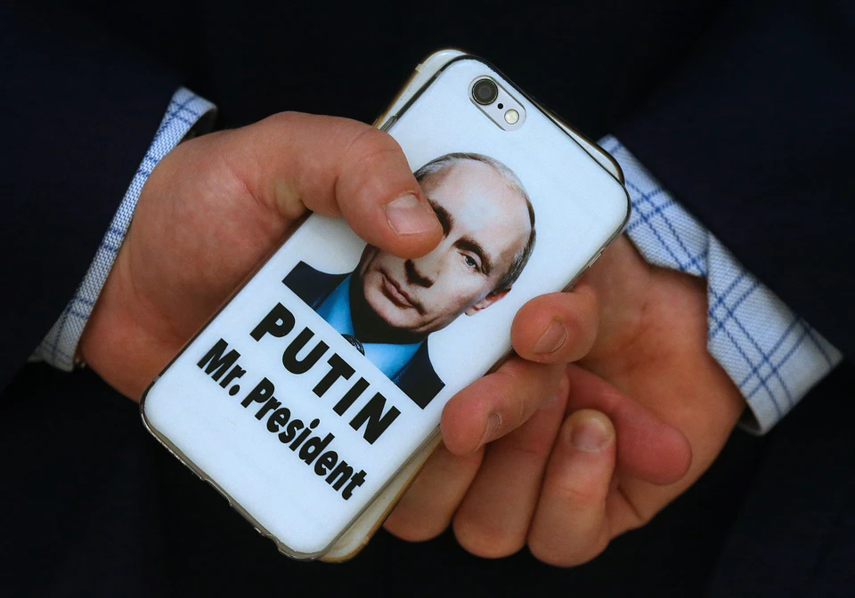 Портрет Путина для «Тайм» - одно из самых популярных изображений президента России. Фото: Валерий Шарифулин/ТАСС