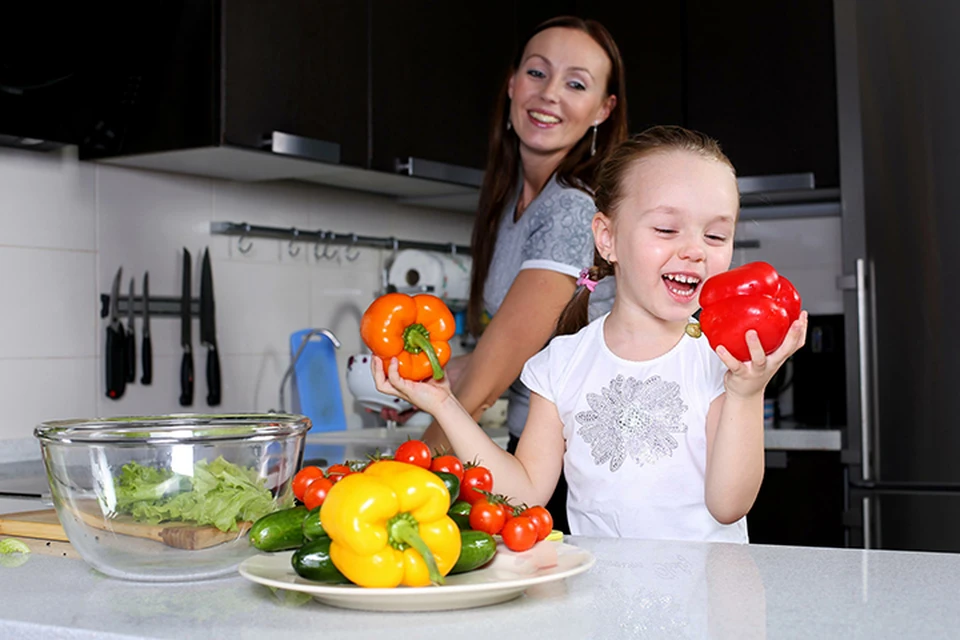 Сбалансированная диета должна состоять из продуктов всех цветов