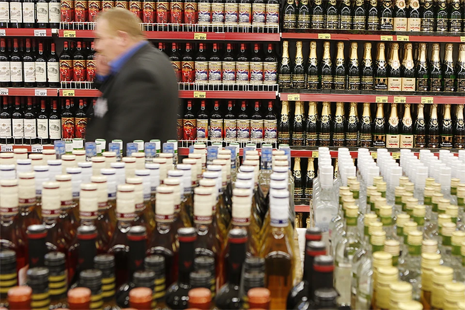 Согласно статистике, за последние полтора года продажа алкоголя в столице упала