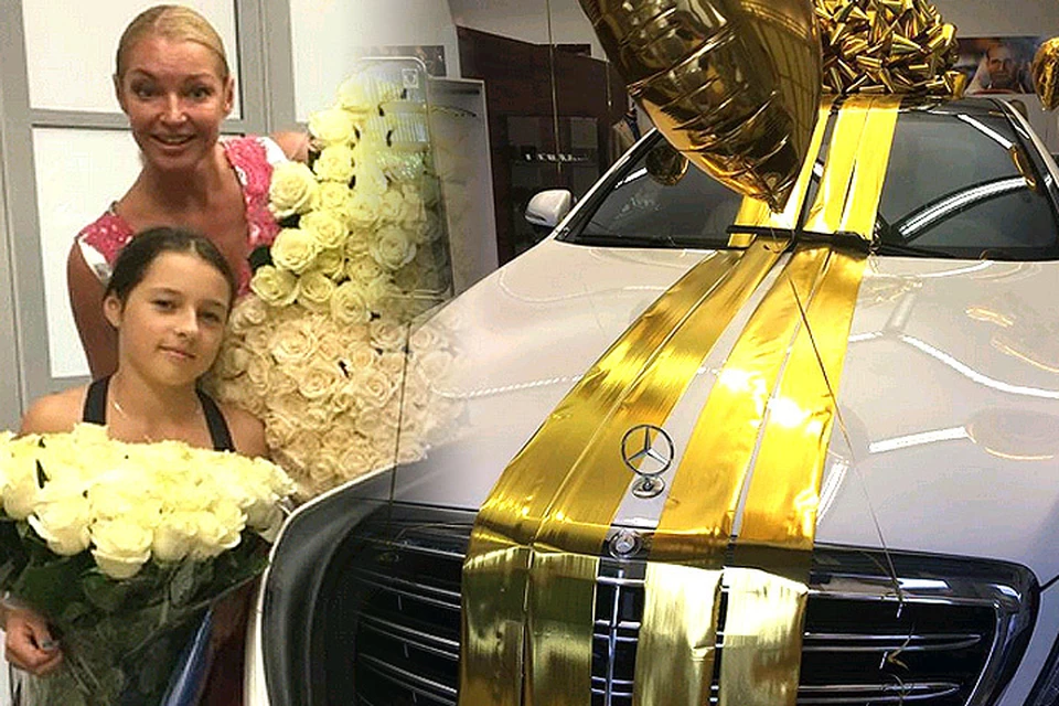 Анастасии Волочковой подарили роскошный автомобиль.